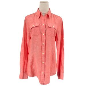 Banana Republic Coral Blouse